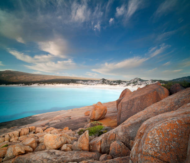 The beautiful Thistle Cove shortly after sunrise, Cape Le Grande National Park, Western Australia.