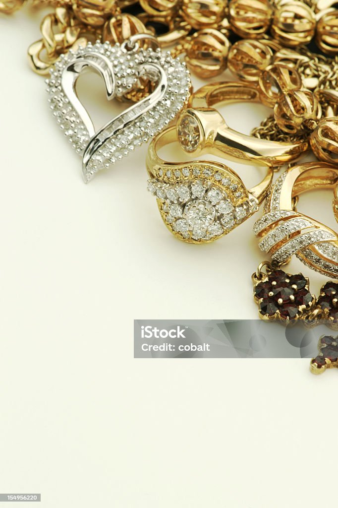 Bijoux en or et en argent - Photo de Bijou libre de droits