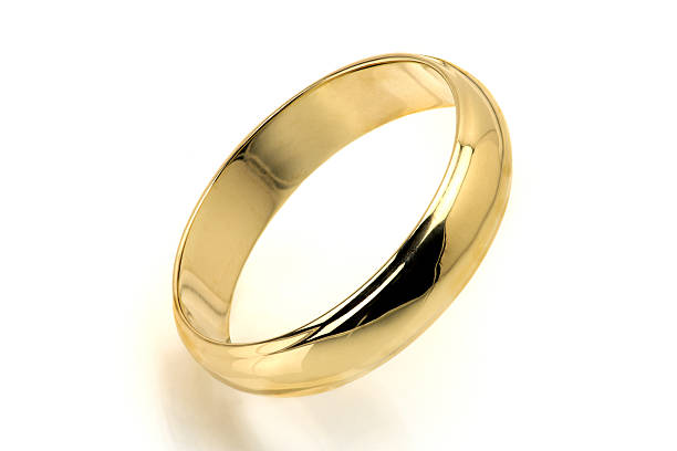 Gold Ring stock photo
