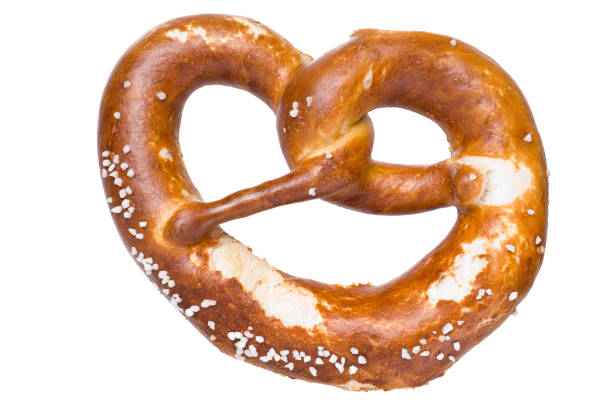 istock German bread pretzel on a white background 154956425