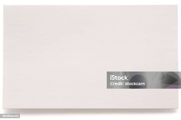 Branco Em Branco Cartão Indexado - Fotografias de stock e mais imagens de Branco - Branco, Caderno de notas, Cartão Indexado