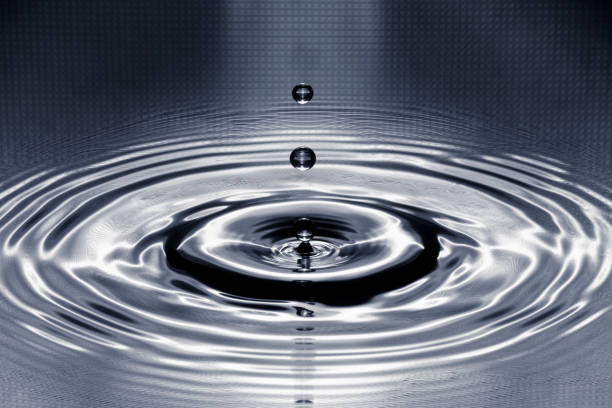 istock Water electricity - Freeze frame motion drop 154956495