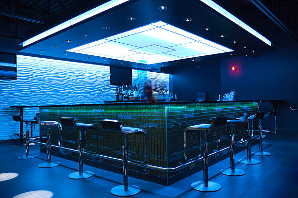 istock Bar Photo Shoot - Spacious blue 154956668