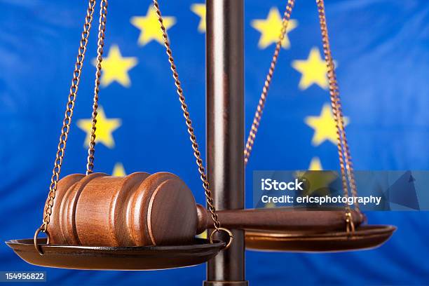 Eropean Justice Stock Photo - Download Image Now - European Union, Justice - Concept, Law