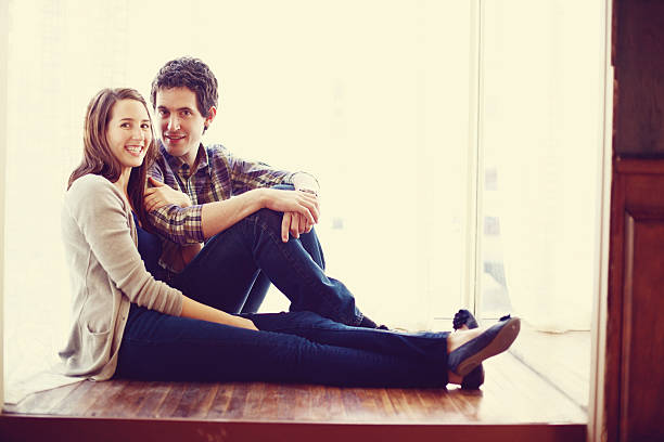 istock young heterosexual couple happiness 154956854