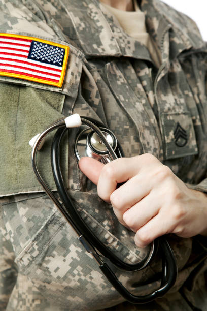 istock Female American Soldier 154959759