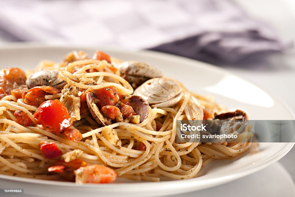 Spaghettis aux fruits de mer - Photo de Spaghetti libre de droits