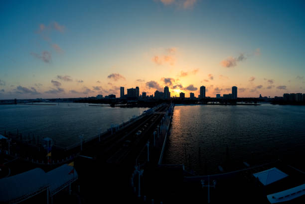 istock St Petersburgh Skyline at Sunset 154959896