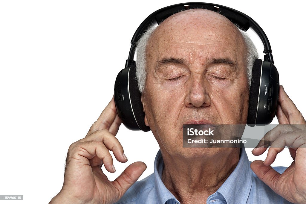 Ascoltando la musica - Foto stock royalty-free di Ascoltare