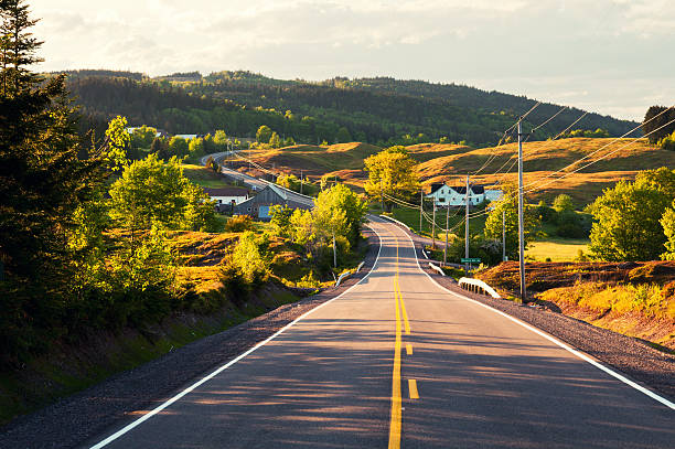Winding Country Road