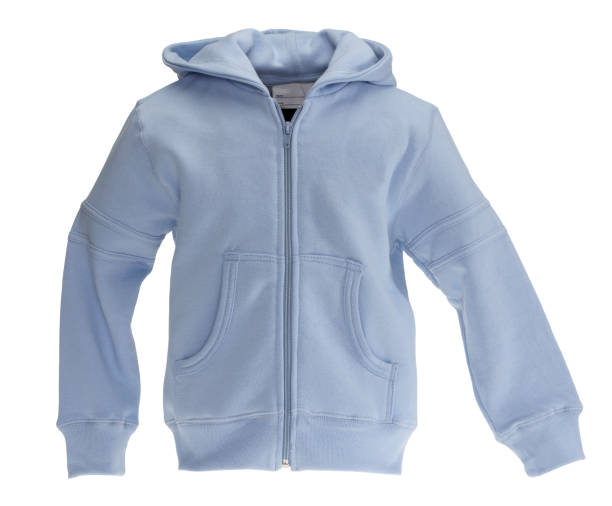 istock Blue sweat-shirt on white background 154960459