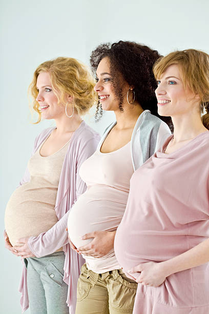 istock Proud pregnant women 154960649