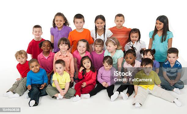 Group Of Children Stock Photo - Download Image Now - 4-5 Years, 6-7 Years, 8-9 Years