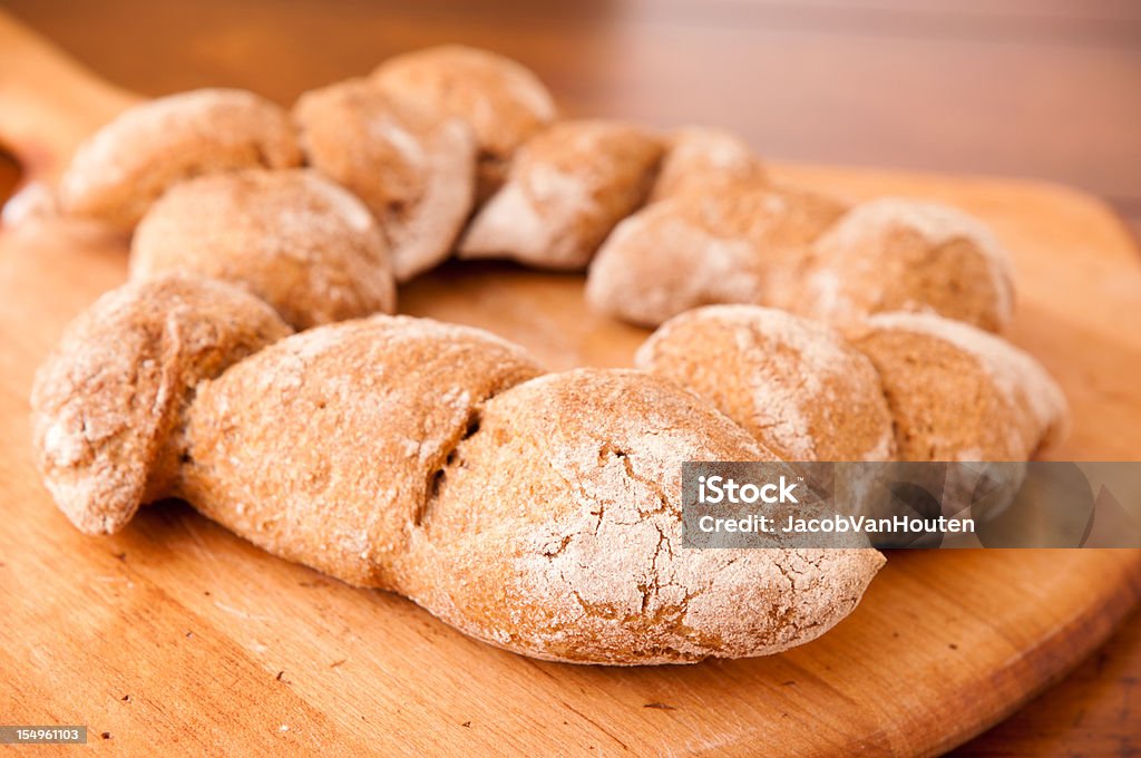 Coroa de pão de Paddle - Foto de stock de Pão royalty-free