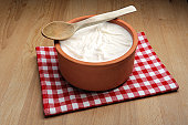 Delicious homemade creamy yoghurt