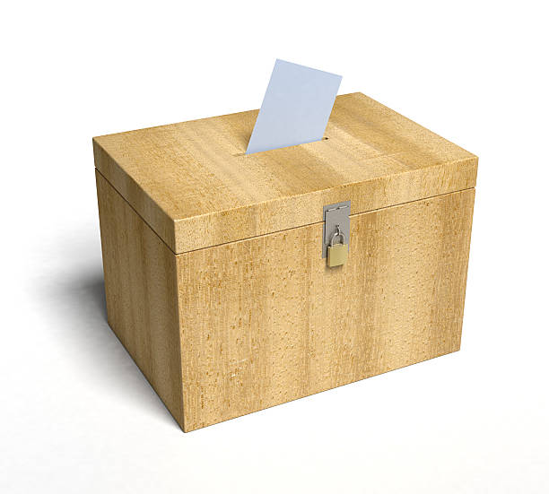 urna eleitoral - lower proxy falls imagens e fotografias de stock