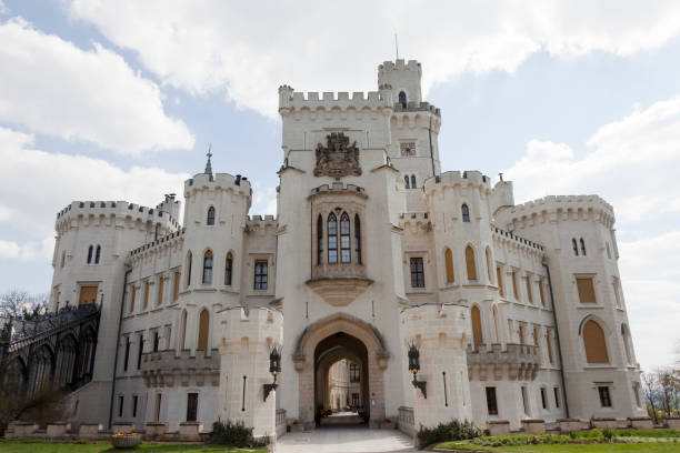 istock Castle in Hluboka nad Vltavou, Czech Republic 154961689