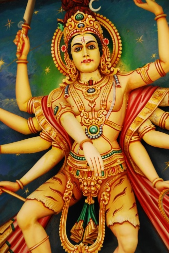Chandraghanta Devi for the third Navadurga at mata vaishno devi temple, Vrindavan