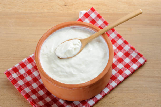 istock Delicious homemade yoghurt 154961869