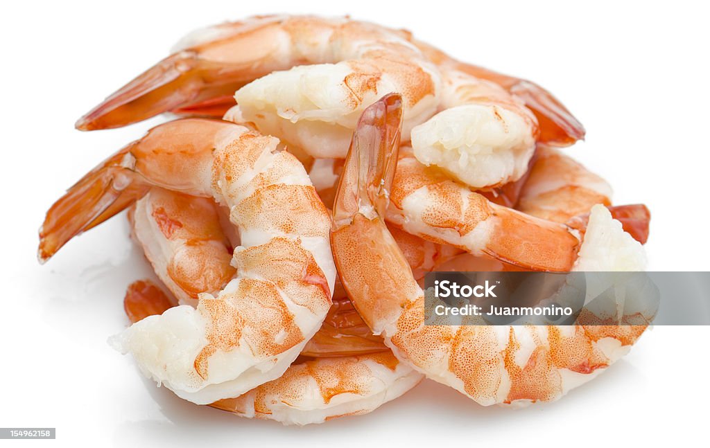 Haufen von Garnelen - Lizenzfrei Shrimp - Meeresfrucht Stock-Foto