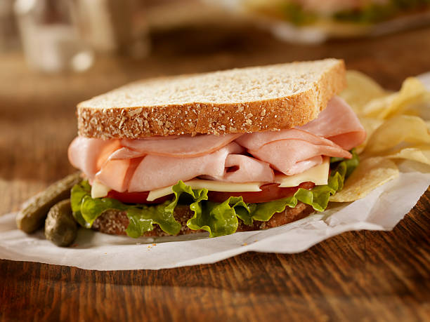 istock Smoked Ham and Swiss Sandwich 154962184