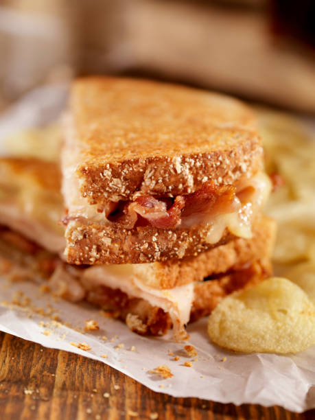 istock Grilled Turkey, Bacon and Swiss Sandwich 154962434