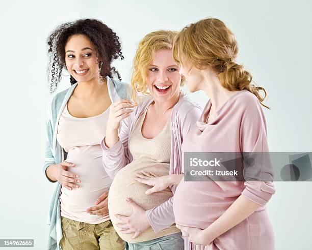Happy Pregnant Women Stock Photo - Download Image Now - Pregnant, Women, Only Women