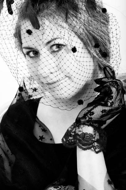 istock nostalgic fashion - black and white 154963011