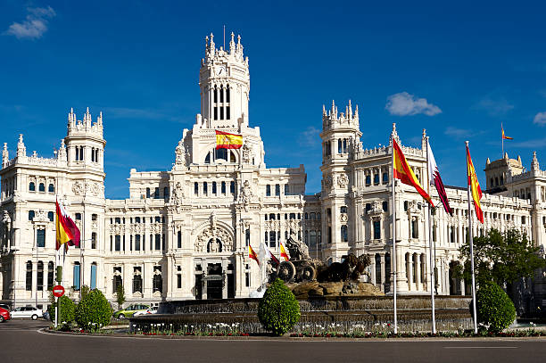 istock A beautiful Spanish building in Madrid 154963080
