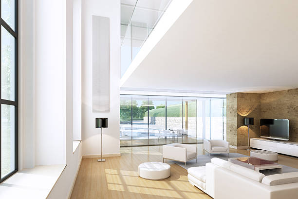 istock Modern Penthouse Living Room 154963299
