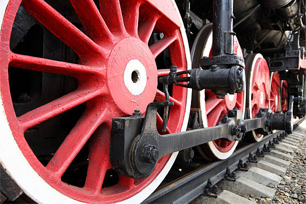 Steam locomotive wheels