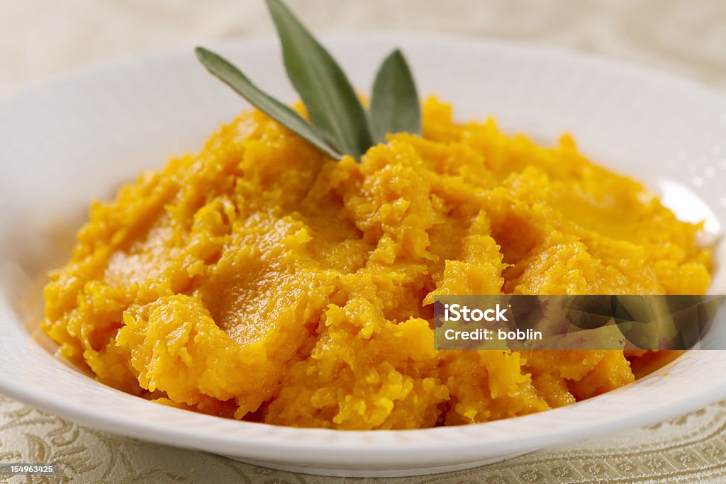 Zucca Butternut - Foto stock royalty-free di Purea