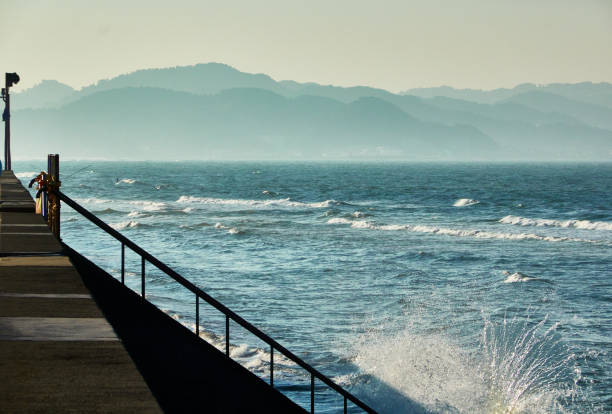 istock Scenic view of beach during sunrise 1549635716
