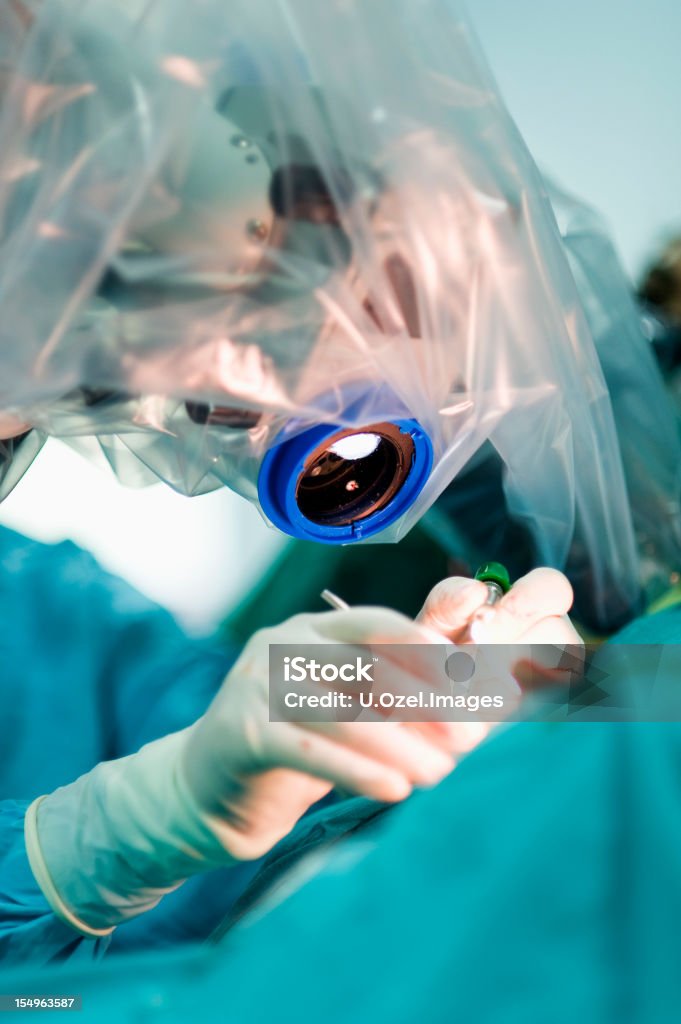 Microscopio quirúrgica - Foto de stock de Cirugía robótica libre de derechos