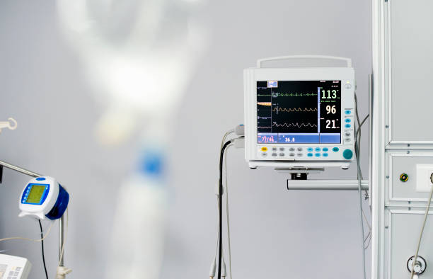 istock ECG (patient monitor) in the hospital room 154963605