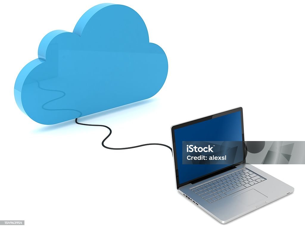 Cloud computing - Lizenzfrei Akte Stock-Foto