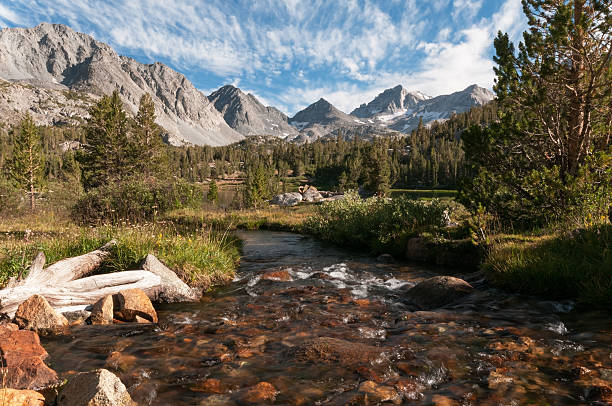 John Muir Wilderness California stock photo