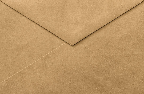 istock Front of an old yellowish letter 154965635
