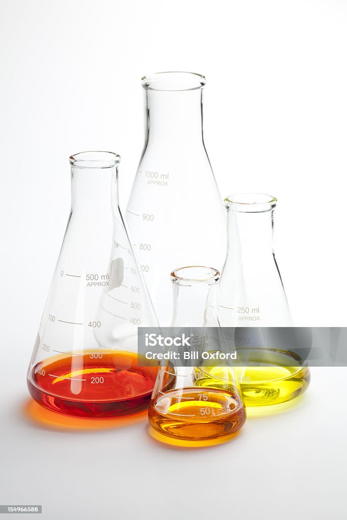 flasks - Photo de Chimie libre de droits