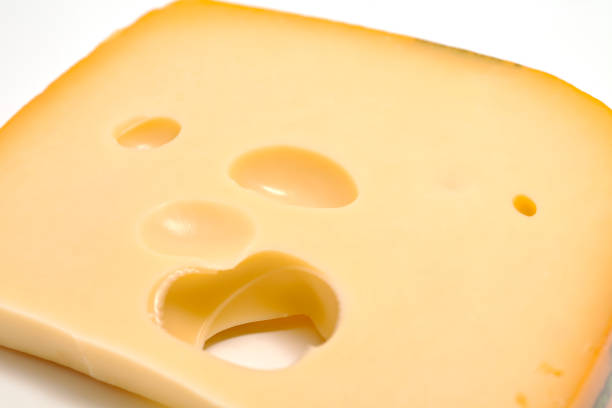 istock piece of  swiss cheese 154966826