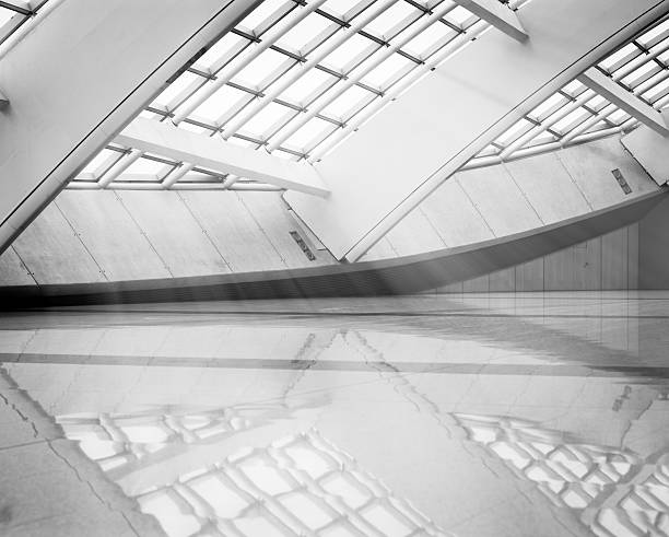Modern architecture  black and white architecture stock pictures, royalty-free photos & images