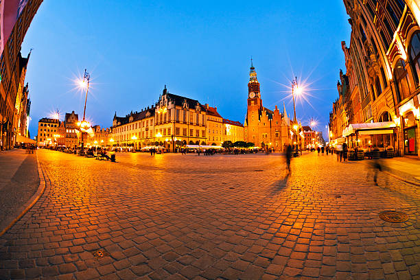 istock A beautiful town square with old buildings in Wroclaw 154968057