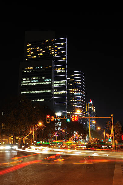 istock Night Traffic in Nanjing 154968257