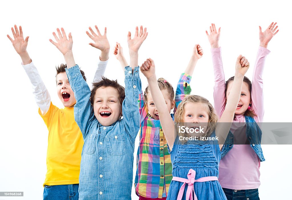 Happy kids  Audience Stock Photo