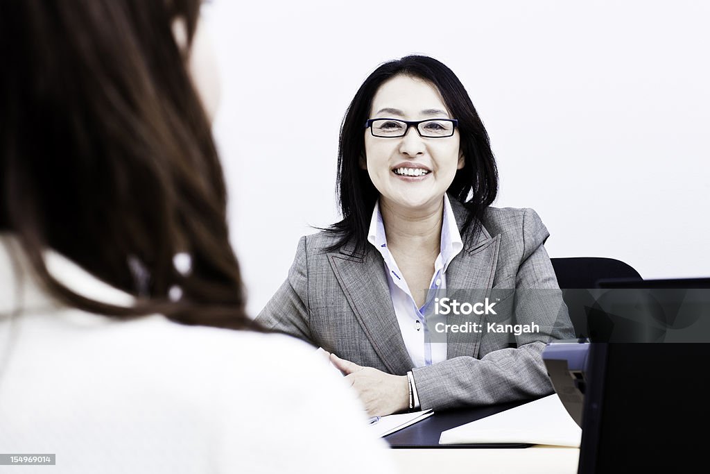 Colegas de negócios japoneses - Royalty-free Discussão Foto de stock