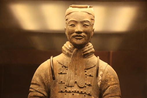 Type of The famous terracotta warriors of XiAn, China