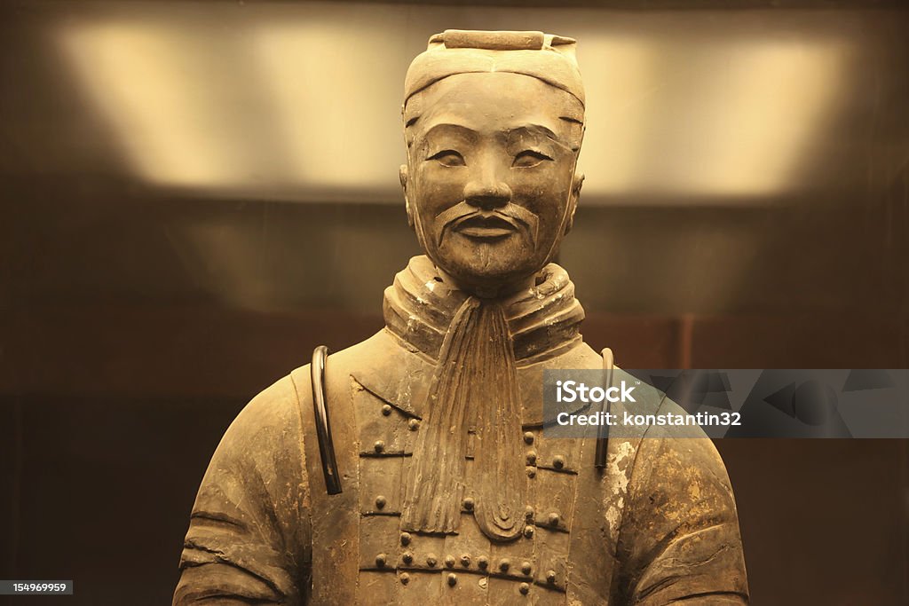 Tipo dos Guerreiros famosos Cerâmica de Terracota - Royalty-free Guerreiros de terracota Foto de stock