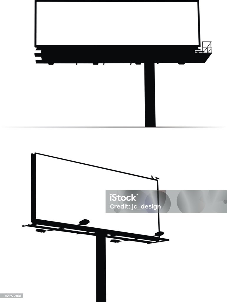 빌보드 징후 - 로열티 프리 간판 벡터 아트
