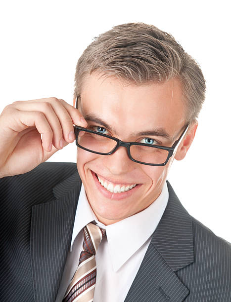 istock portrait of a successful manager in glasses 154972326