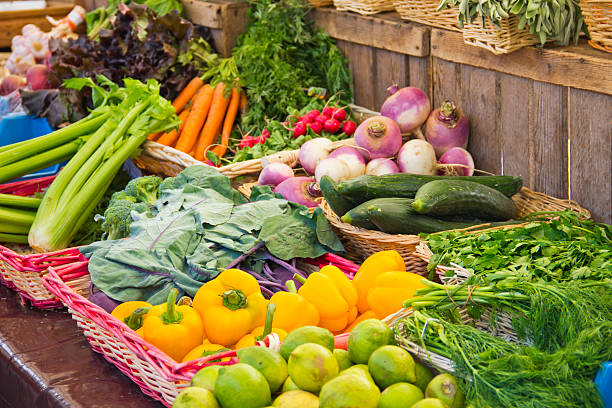 istock Vegetables in a market 154972393